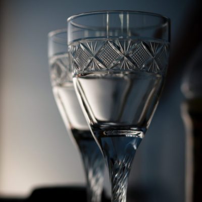 Bollinger Champagne glass {Set of 2, Clear}