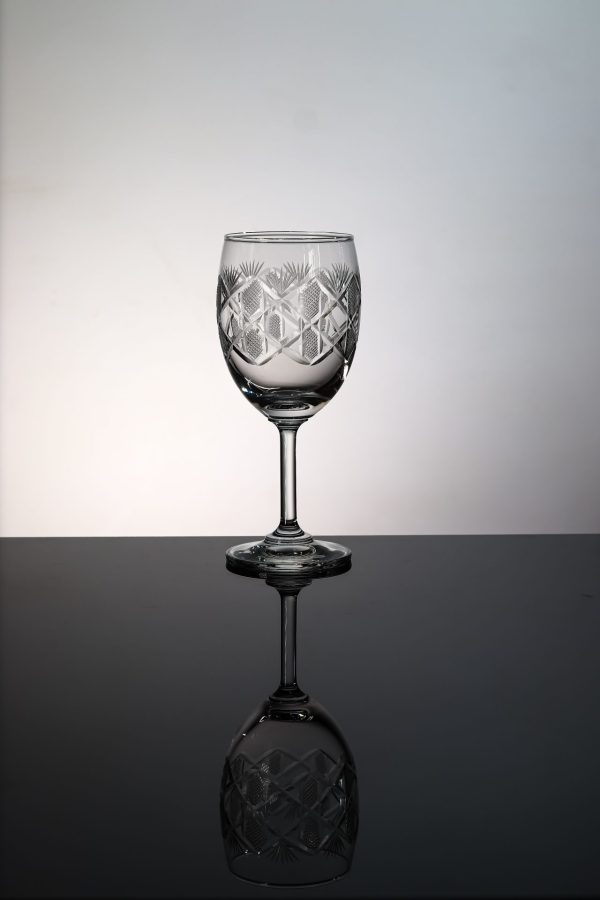 Crystal Design Wine Glass 1