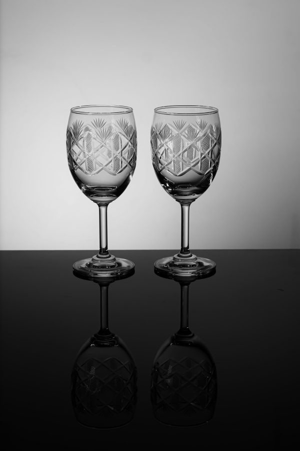 Crystal Design Wine Glass 2