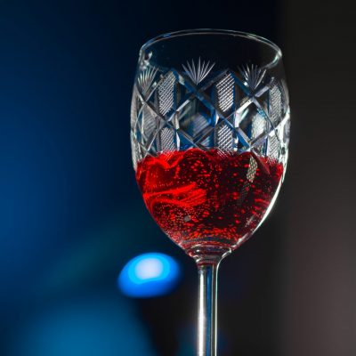 Calcutta Design Crystal Wine Glass