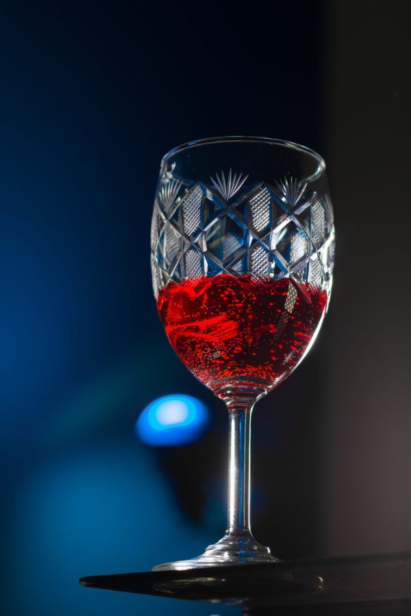 Crystal Design Wine Glass 6