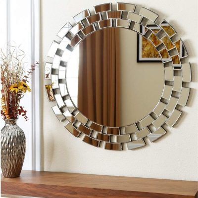 Puzzle Design Wall Mirror