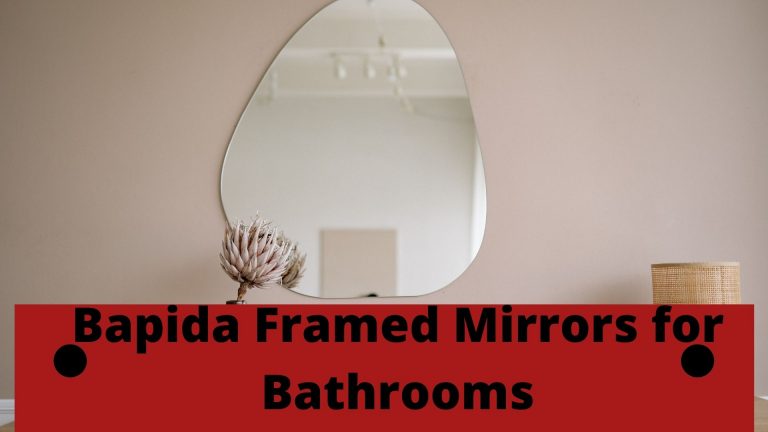 8 Bapida Framed Mirrors for Bathrooms